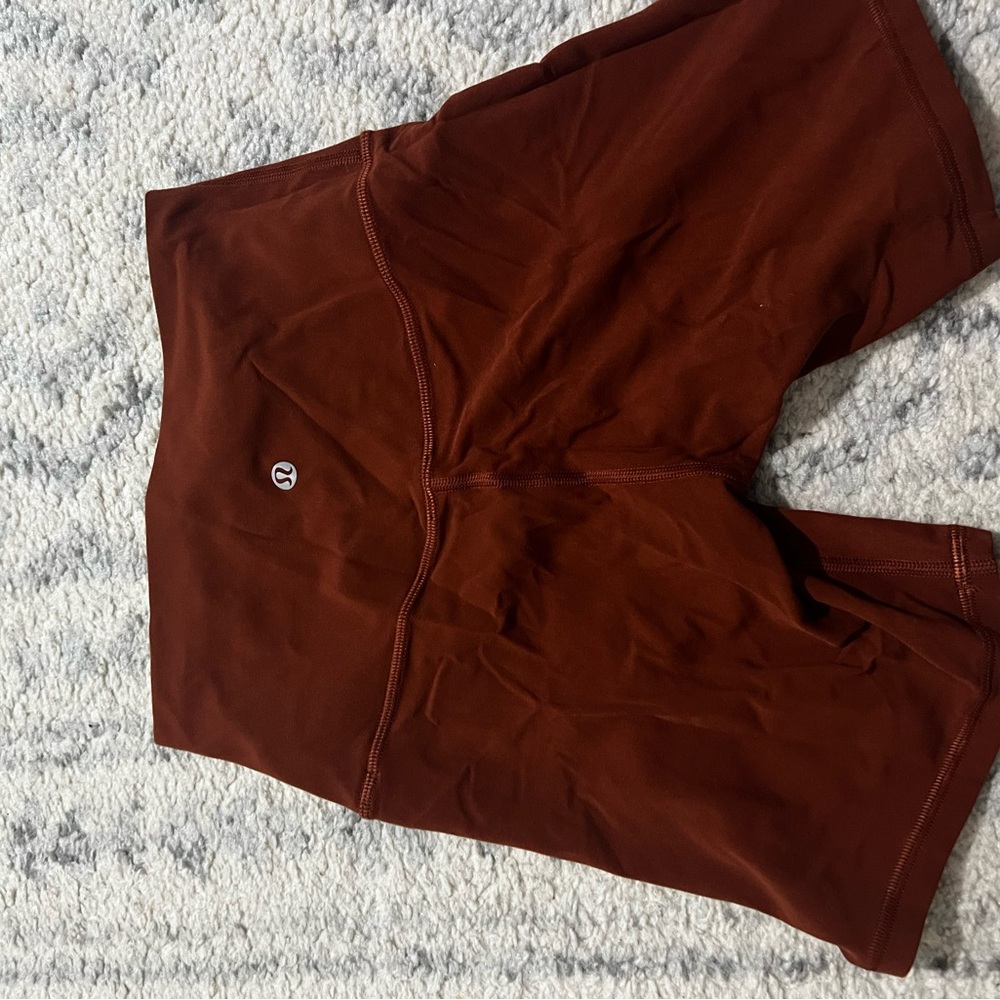 lululemon athletica Rust Bike Shorts